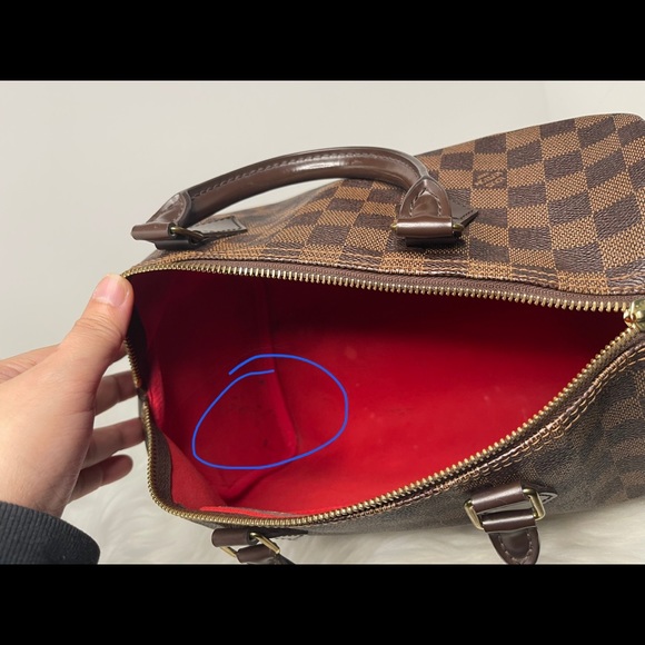 Authentic Louis Vuitton Speedy 30 Damier Ebene - Picture 10 of 17